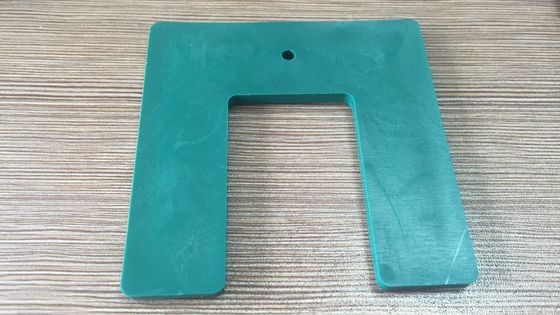 شیمز و بسته بندی پلاستیکی PP شکل U رنگ آبی 90MM X 90MM X 5MM